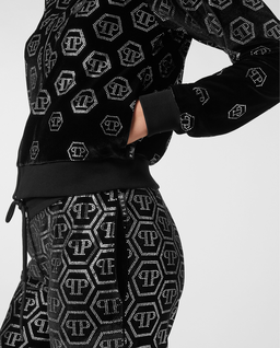 Rozpinana bluza z monogramem - Image #4