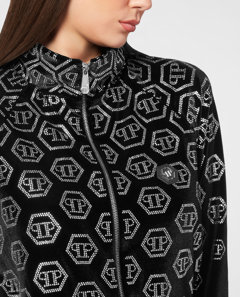 Rozpinana bluza z monogramem - Image #5