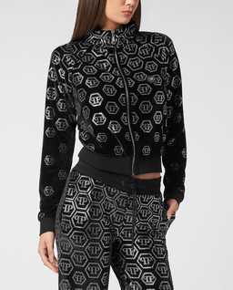 Rozpinana bluza z monogramem - Image #0