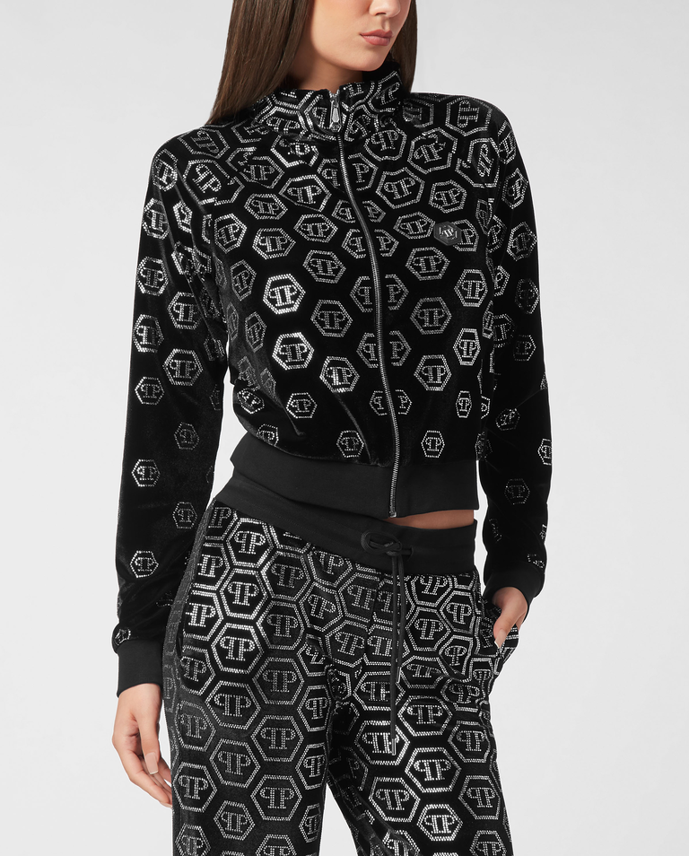Rozpinana bluza z monogramem - Image #0
