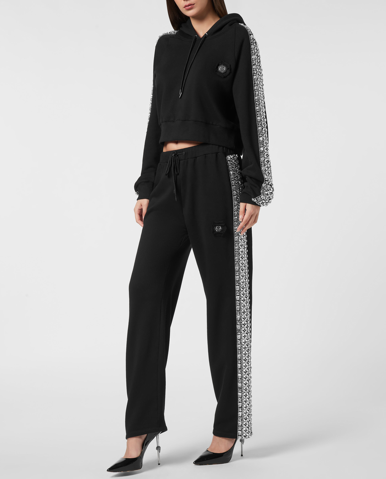 Czarna bluza z kapturem Crystal - Image #2