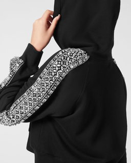 Czarna bluza z kapturem Crystal - Image #6