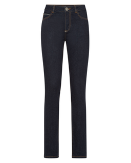 Granatowe jegginsy Fatale - Image #1