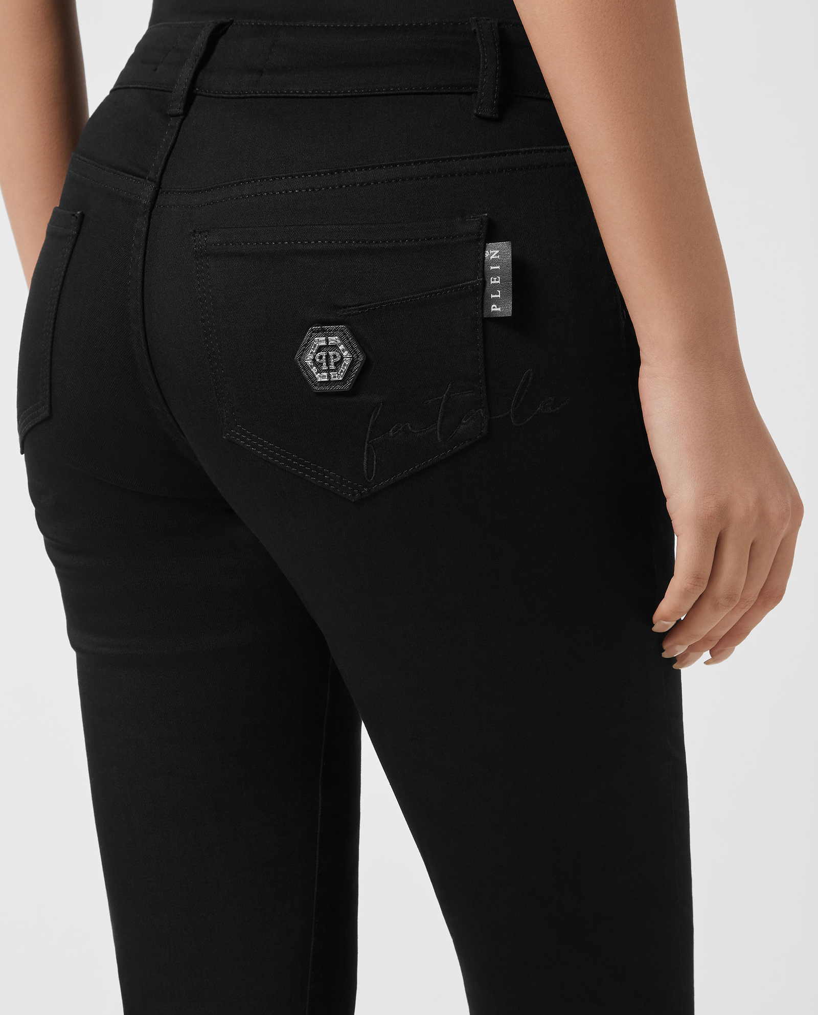 Czarne jegginsy Fatale - Image #4