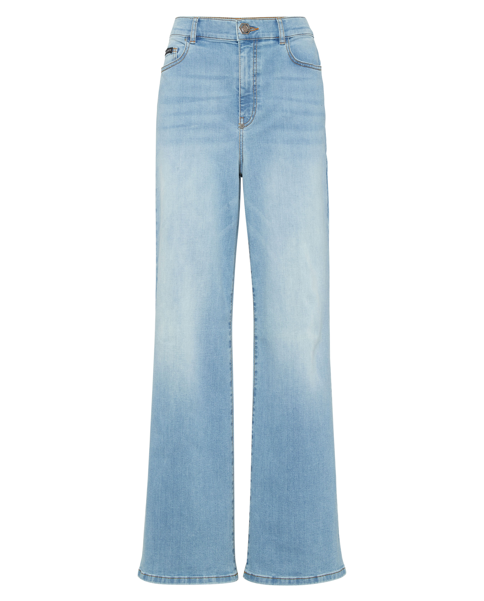 Jasnoniebieskie jeansy Skater Fit Fatale - Image #4