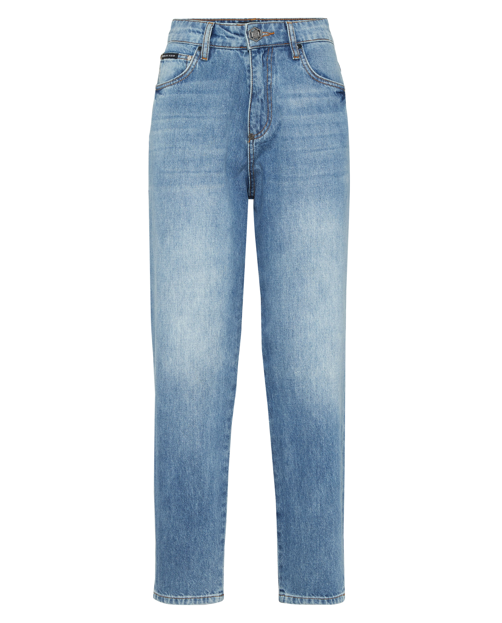 Niebieskie jeansy Mom Fit Bambi - Image #1