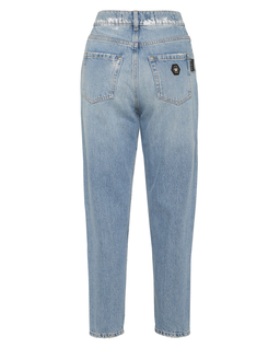 Błękitne dżinsy Mom Fit - Image #4