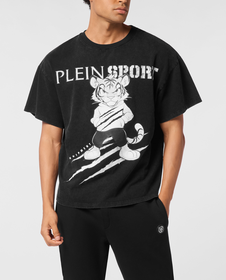 Koszulka z nadrukiem Scratch Tiger