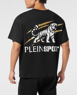 Luźny t-shirt Tiger Scratch - Image #1