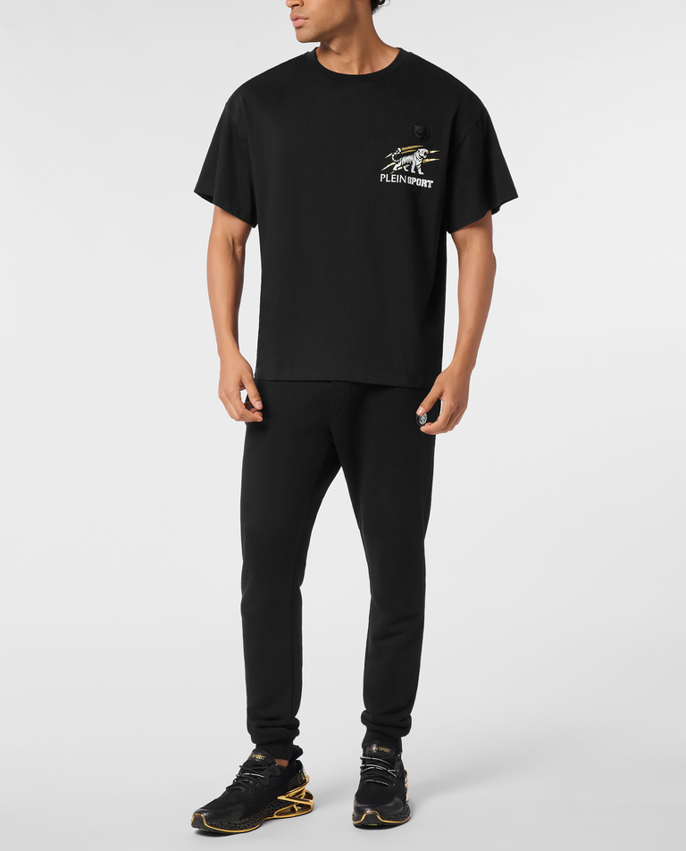 Luźny t-shirt Tiger Scratch - Image #2