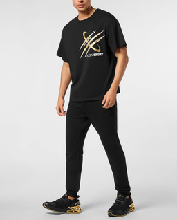 T-shirt ze złotym nadrukiem Mercury Scratch - Image #2