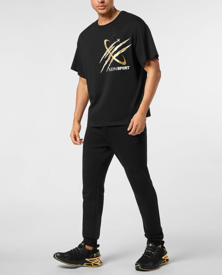 T-shirt ze złotym nadrukiem Mercury Scratch - Image #2