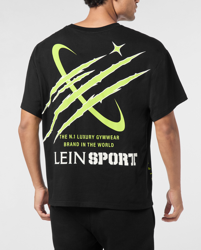 T-shirt z neonowym nadrukiem Mercury Scratch