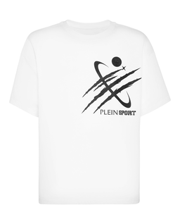 Biały t-shirt o luźnym kroju Mercury Scratch - Image #3