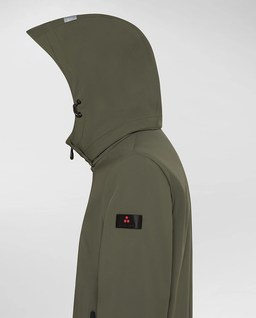 Płaszcz khaki z kapturem - Image #4