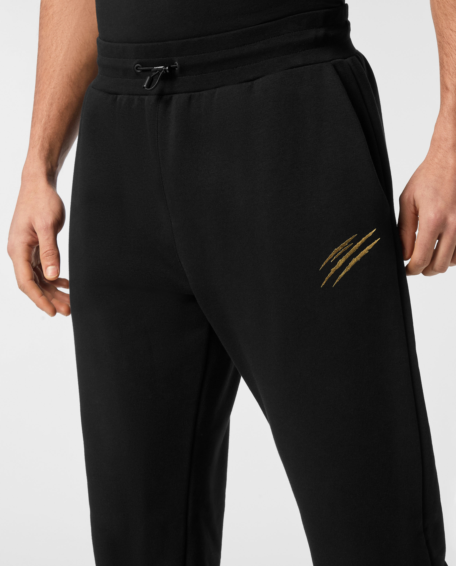 Czarne spodnie dresowe - Image #4