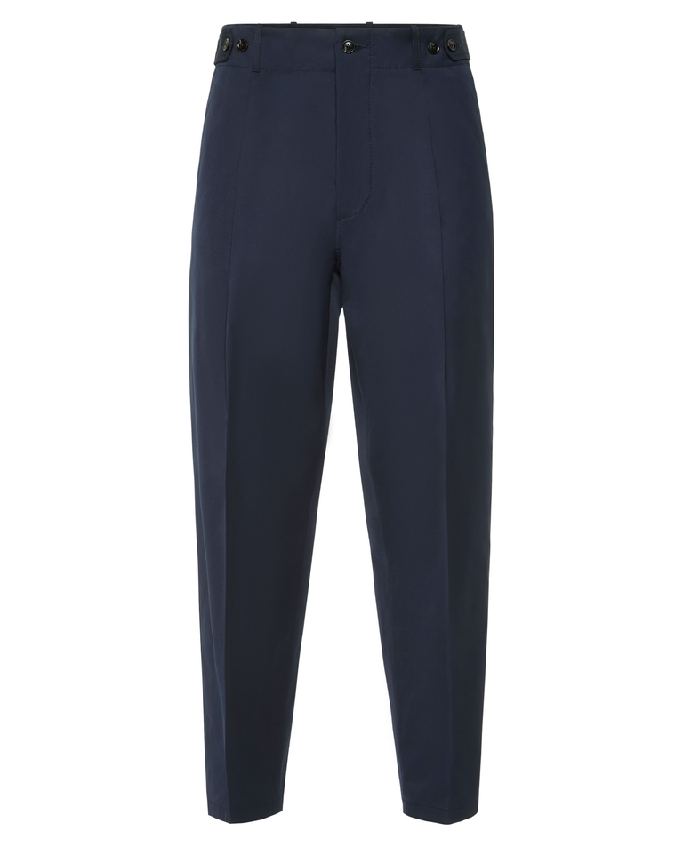 Granatowe spodnie Chinosy Classic Fit - Image #1