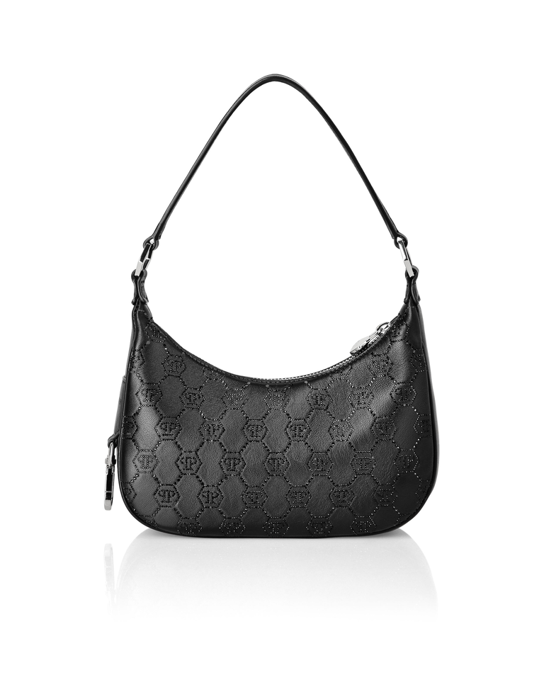 Czarna torebka Monogram Strass - Image #2