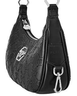 Czarna torebka Monogram Strass - Image #4