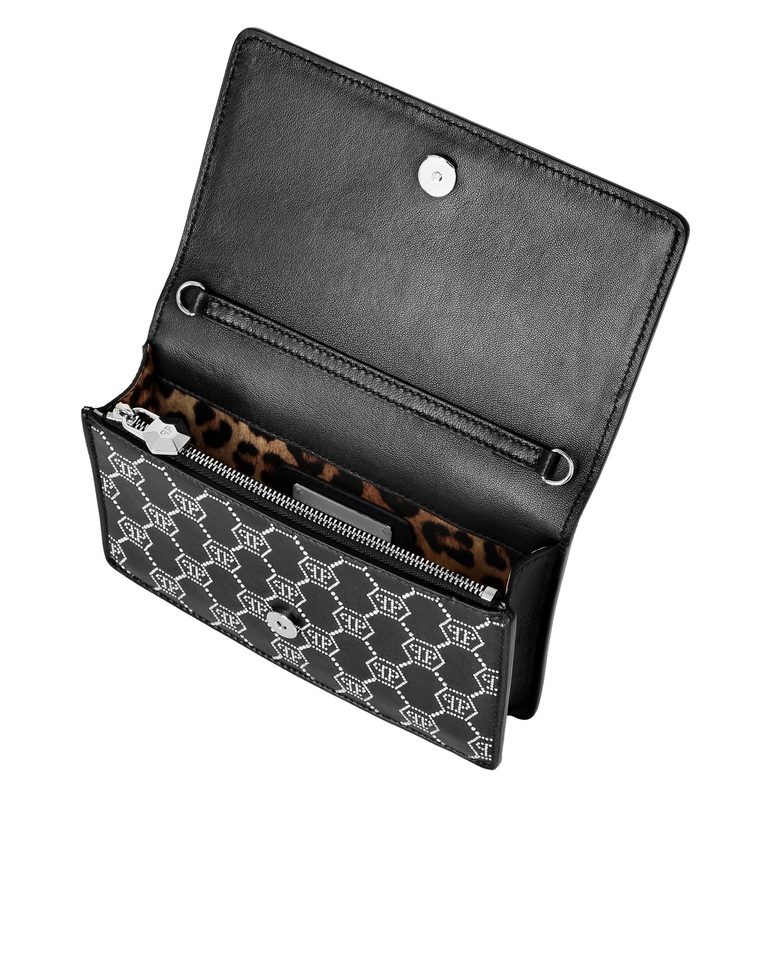 Czarna torebka Monogram Strass - Image #3