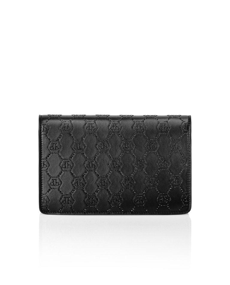 Czarna torebka z klapą - Image #2