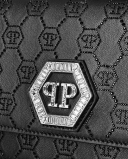 Czarna torebka z klapą - Image #4