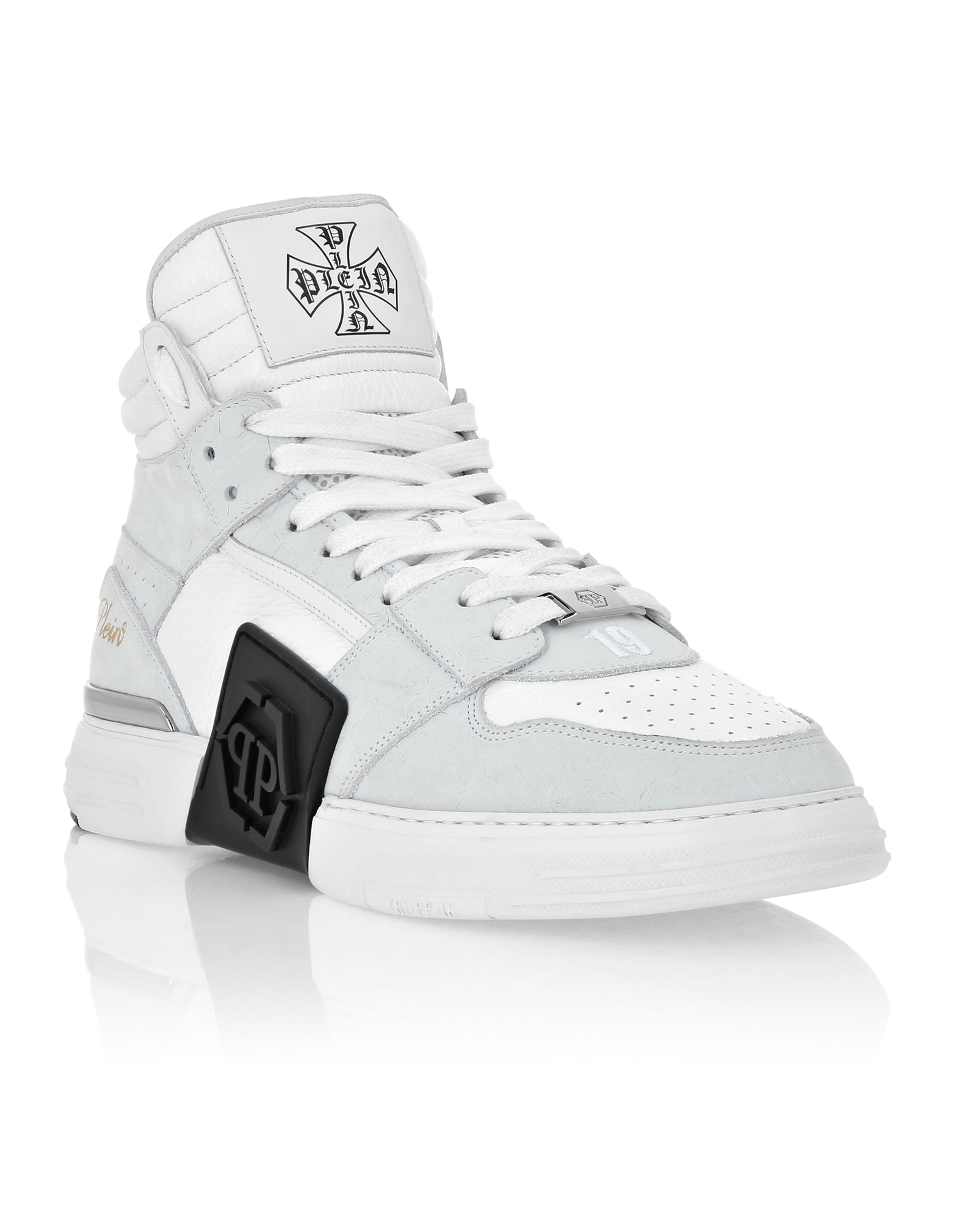 Wysokie białe sneakersy Mid Top - Image #1