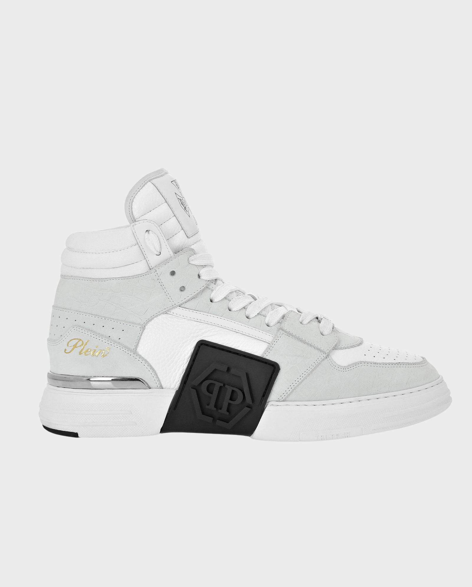 Wysokie białe sneakersy Mid Top - Image #0