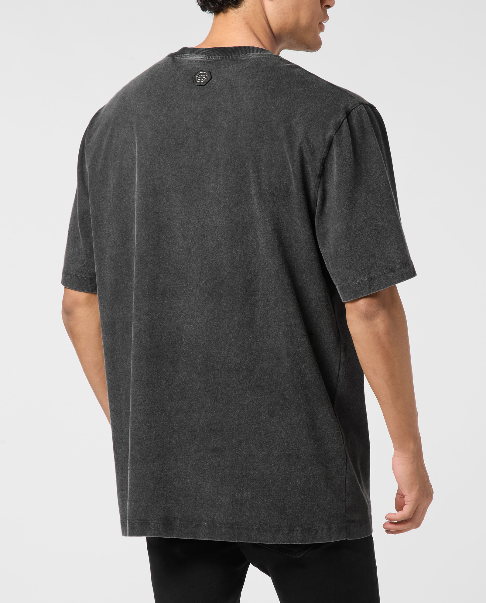 Luźna koszulka Baroque Skull - Image #3