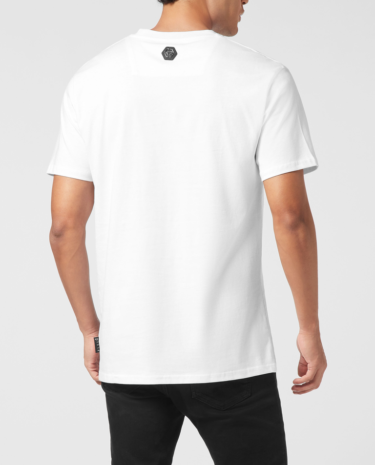 Biała koszulka z napisem Greatness - Image #2