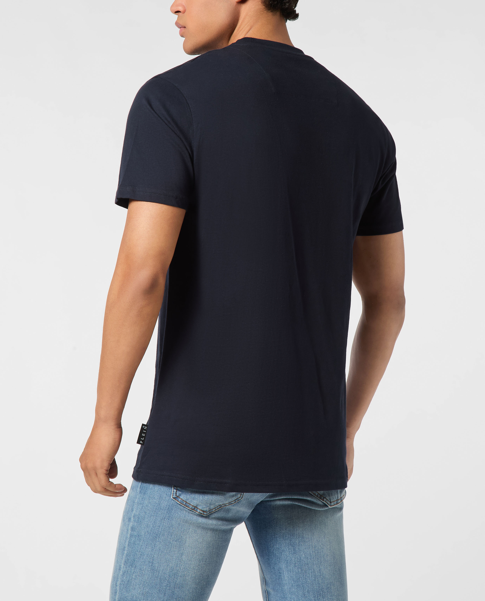 Granatowa koszulka z okrągłym dekoltem Greatness - Image #2