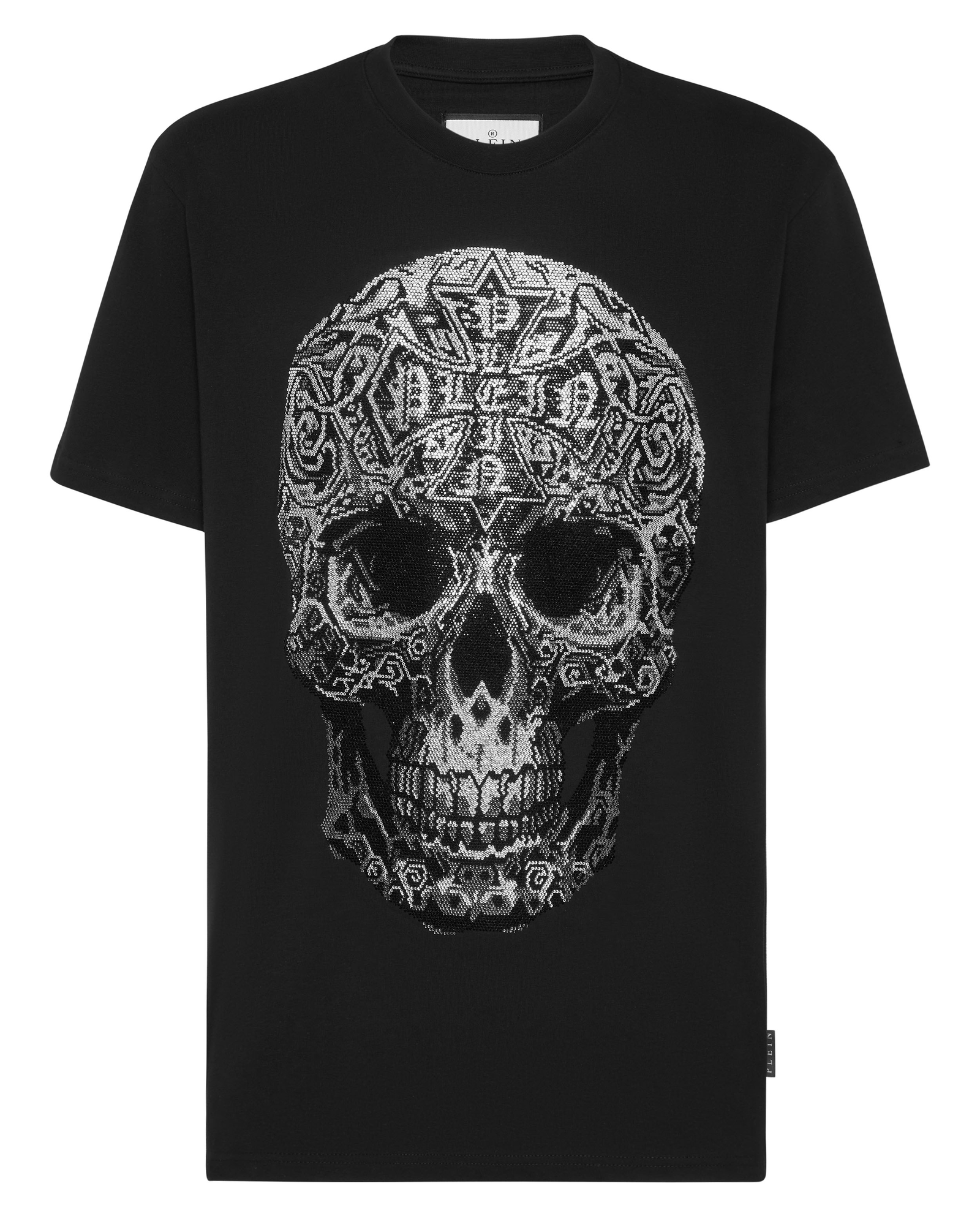 Czarna koszulka Gothic Skull - Image #1