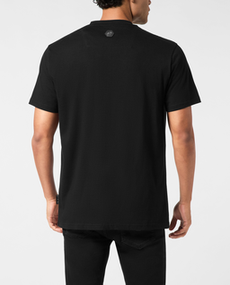 Czarny t-shirt z czaszką America - Image #1