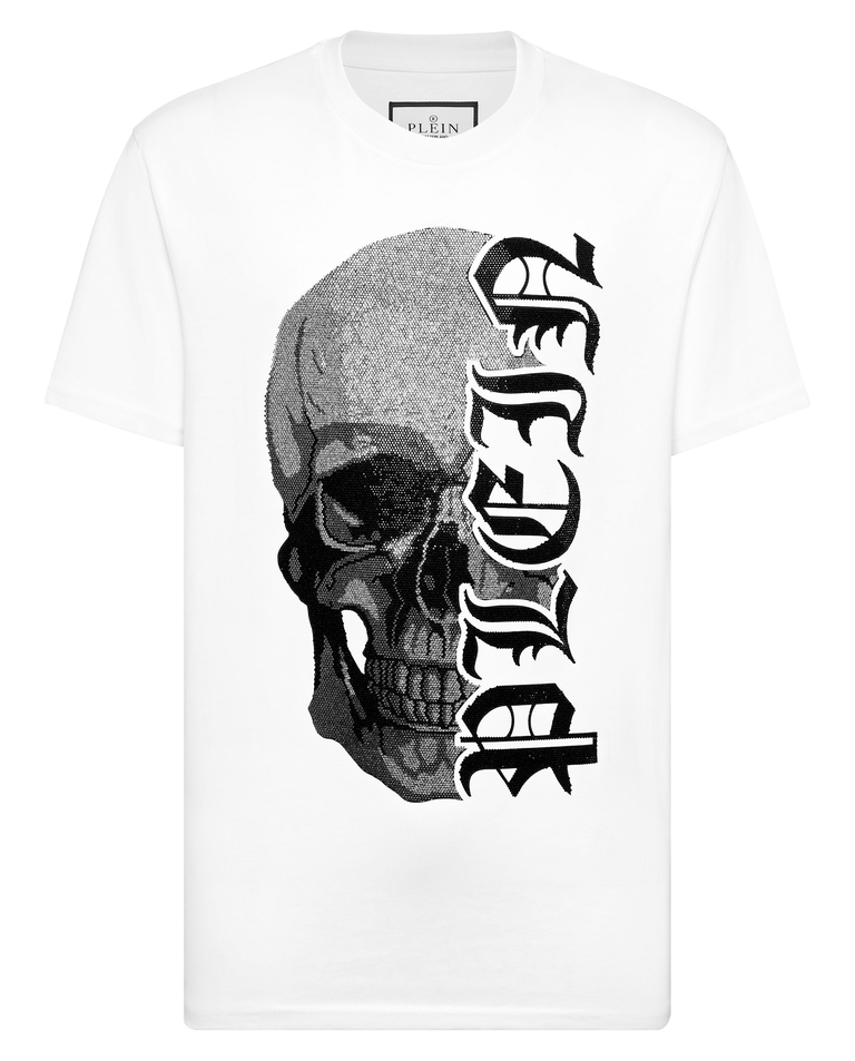 Biały t-shirt Gothic - Image #4