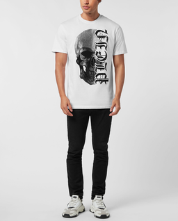 Biały t-shirt Gothic - Image #2