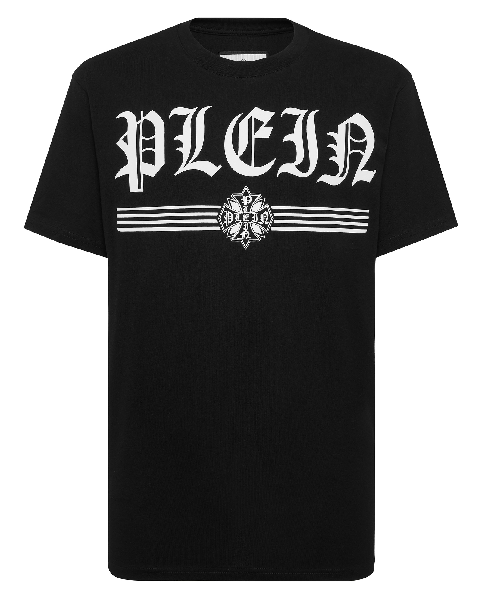 Czarna koszulka Gothic Plein - Image #1