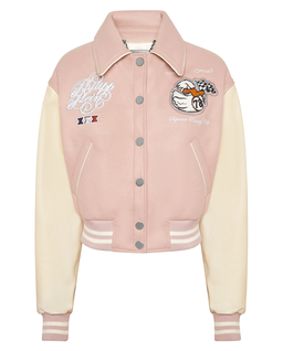 Kurtka z naszywkami Bomber College - Image #1