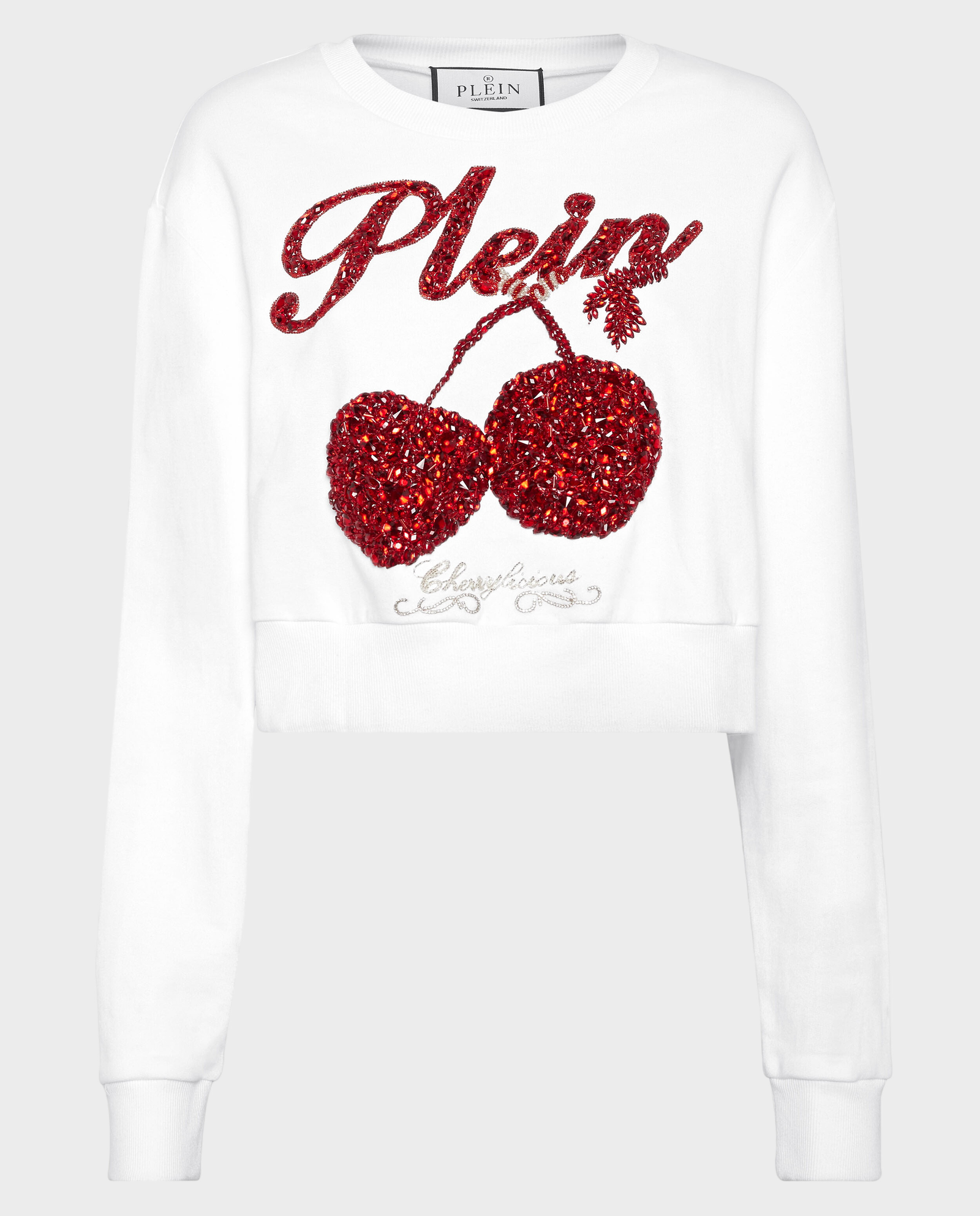Biała bluza z aplikacją - Image #1