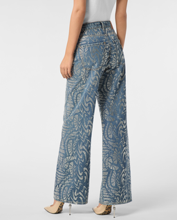 Jeansy Skater Fit Moroccan Strass - Image #3