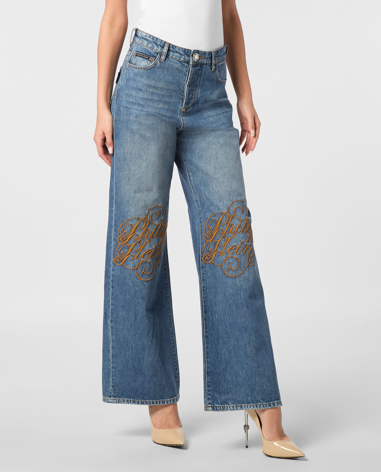 Spodnie jeansowe Skater Fit - Image #0