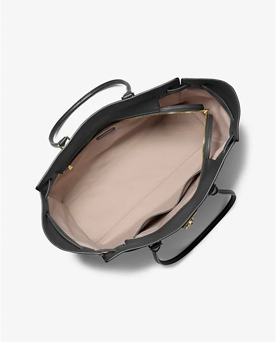 Czarna torba shopper Hamilton Moderne - Image #2