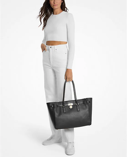Czarna torba shopper Hamilton Moderne - Image #1