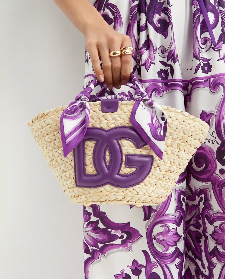Pleciona torba z logo Kendra Small - Image #2