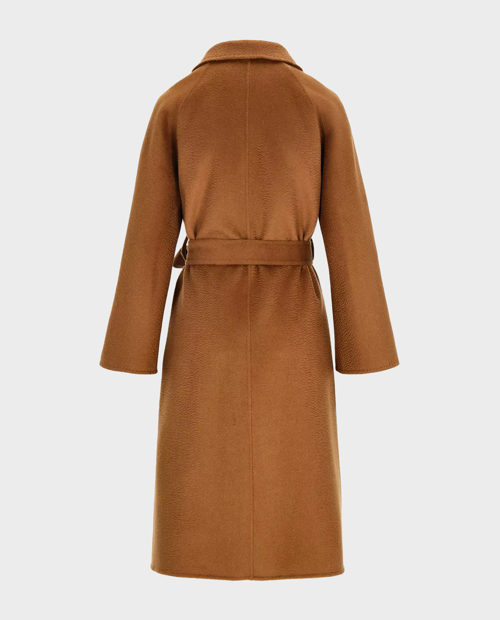 Kamelowy płaszcz z wełny i kaszmiru Ermano - Image #3