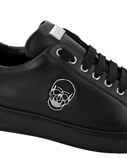 Czarne sneakersy Lo-Top Skull - Image #3