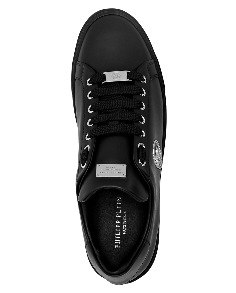 Czarne sneakersy Lo-Top Skull - Image #2