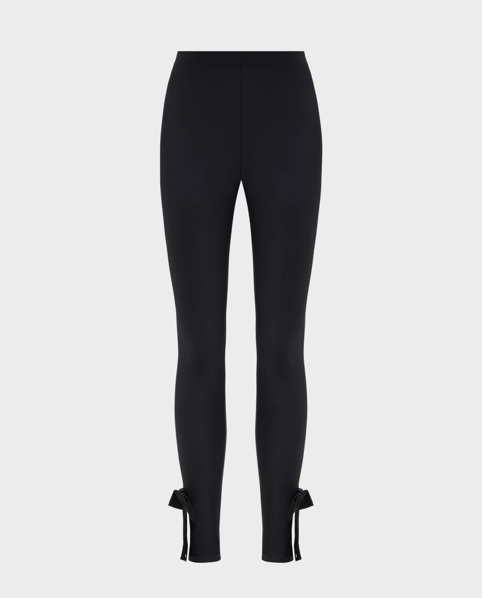 Czarne legginsy z kokardkami Lola - Image #2
