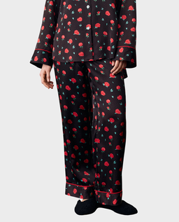 Szerokie spodnie w kwiaty - Image #0