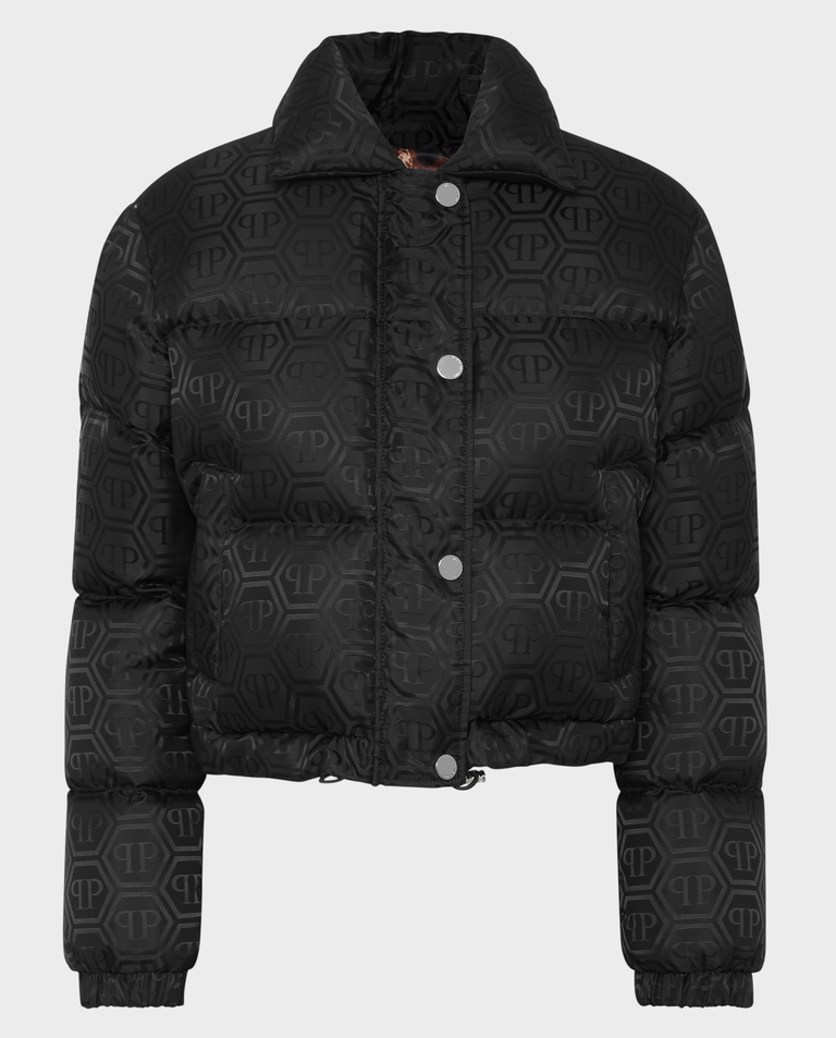 Kurtka puchowa z monogramem