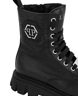 Czarne buty Hexagon Monogram - Image #3